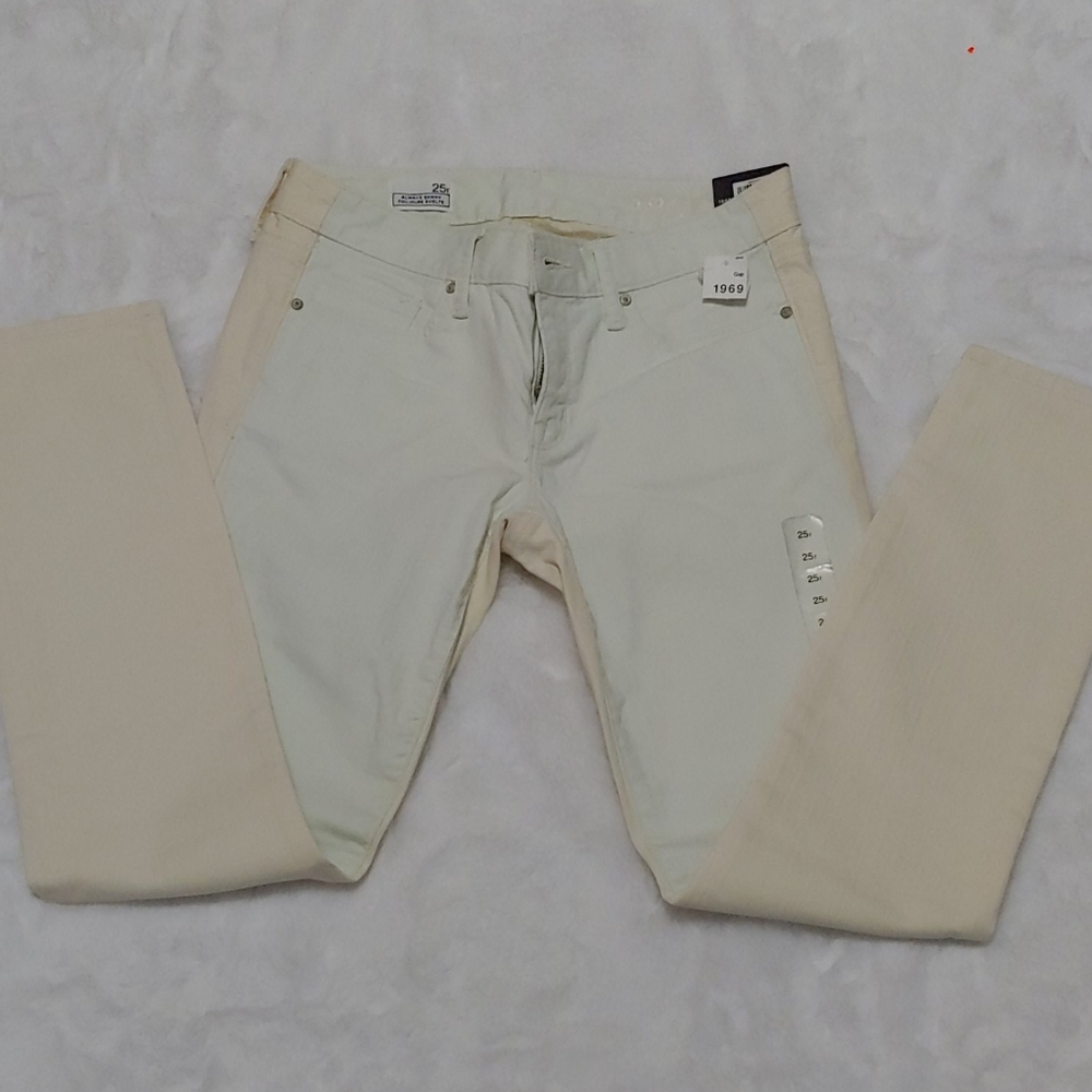 NWT GAP 1969 ALWAYS SKINNY JEANS US 25R
